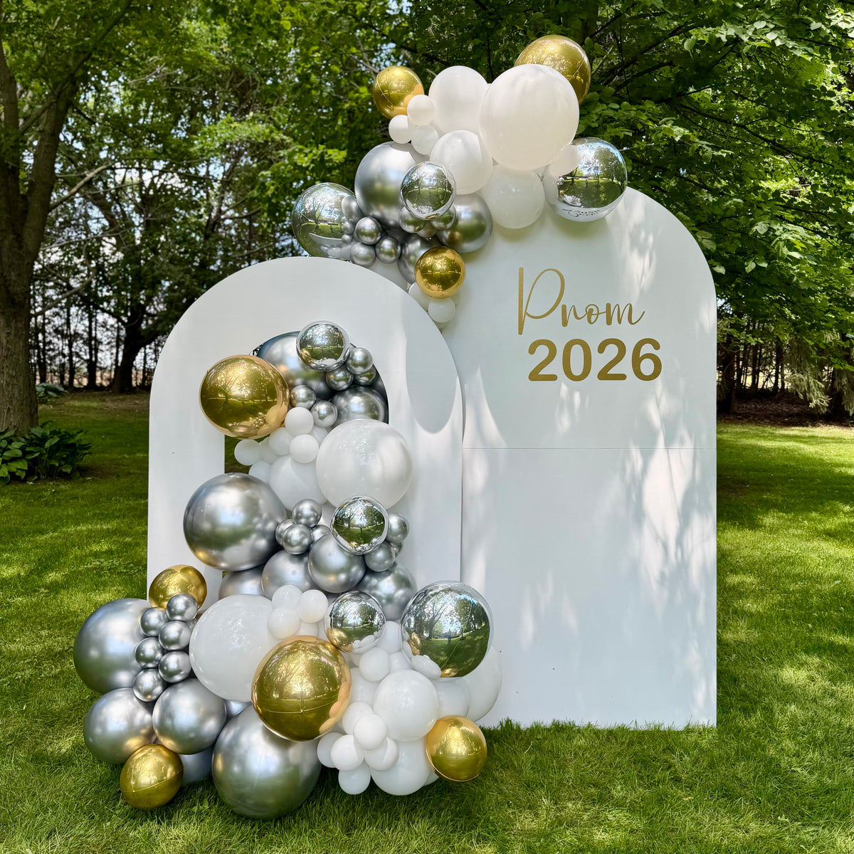 U-Shape Backdrop Arch (Solid Body) | Rental Decor Calgary