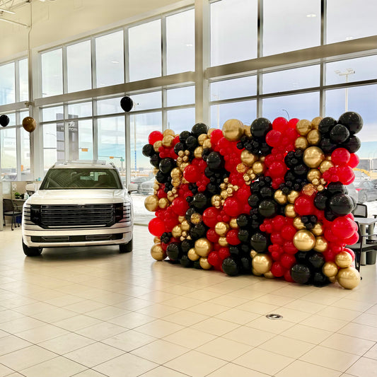 "Corporate Prestige" 8x10ft Organic Balloon Wall & Photo Backdrop