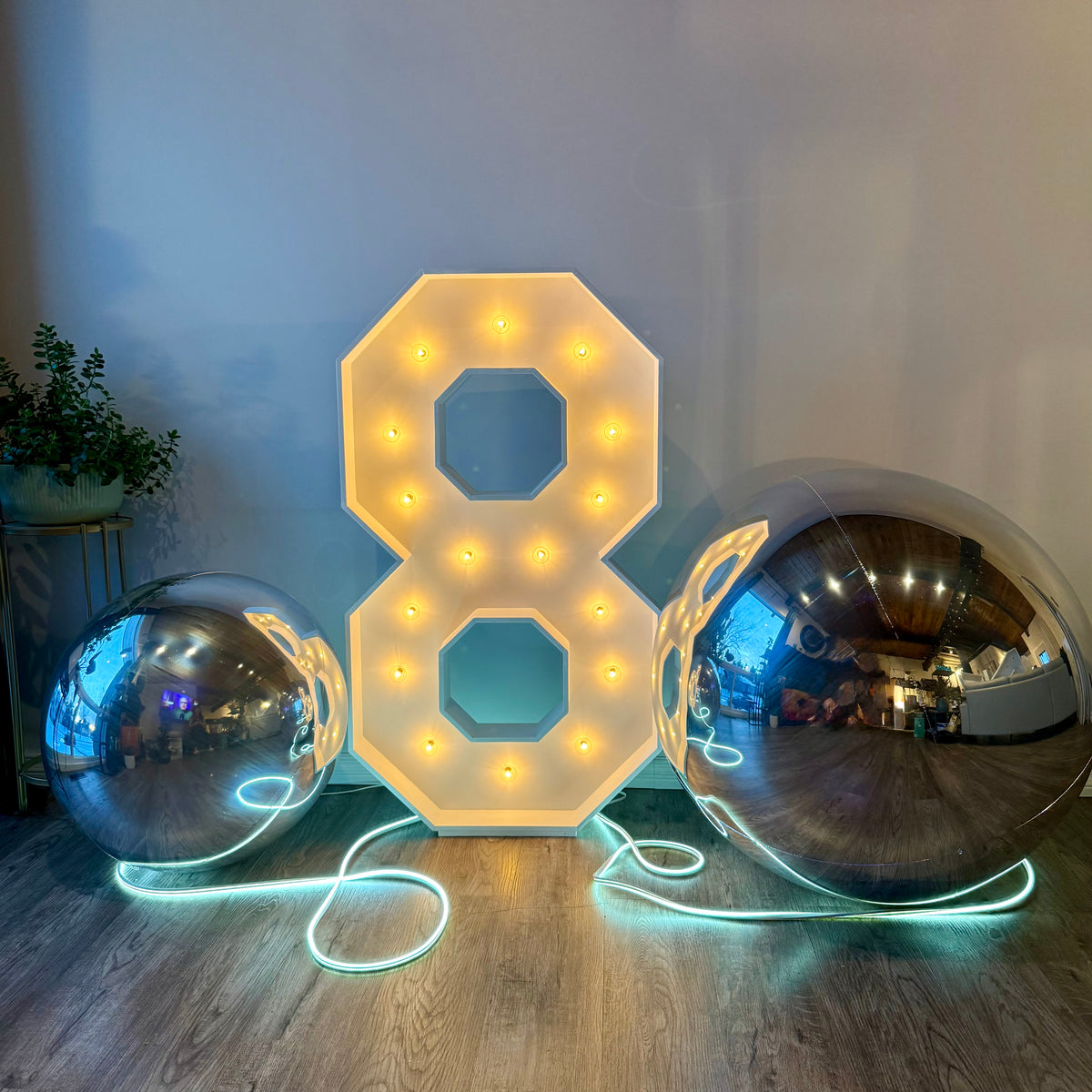 4ft Premium Marquee Light-Up Numbers (0-9)