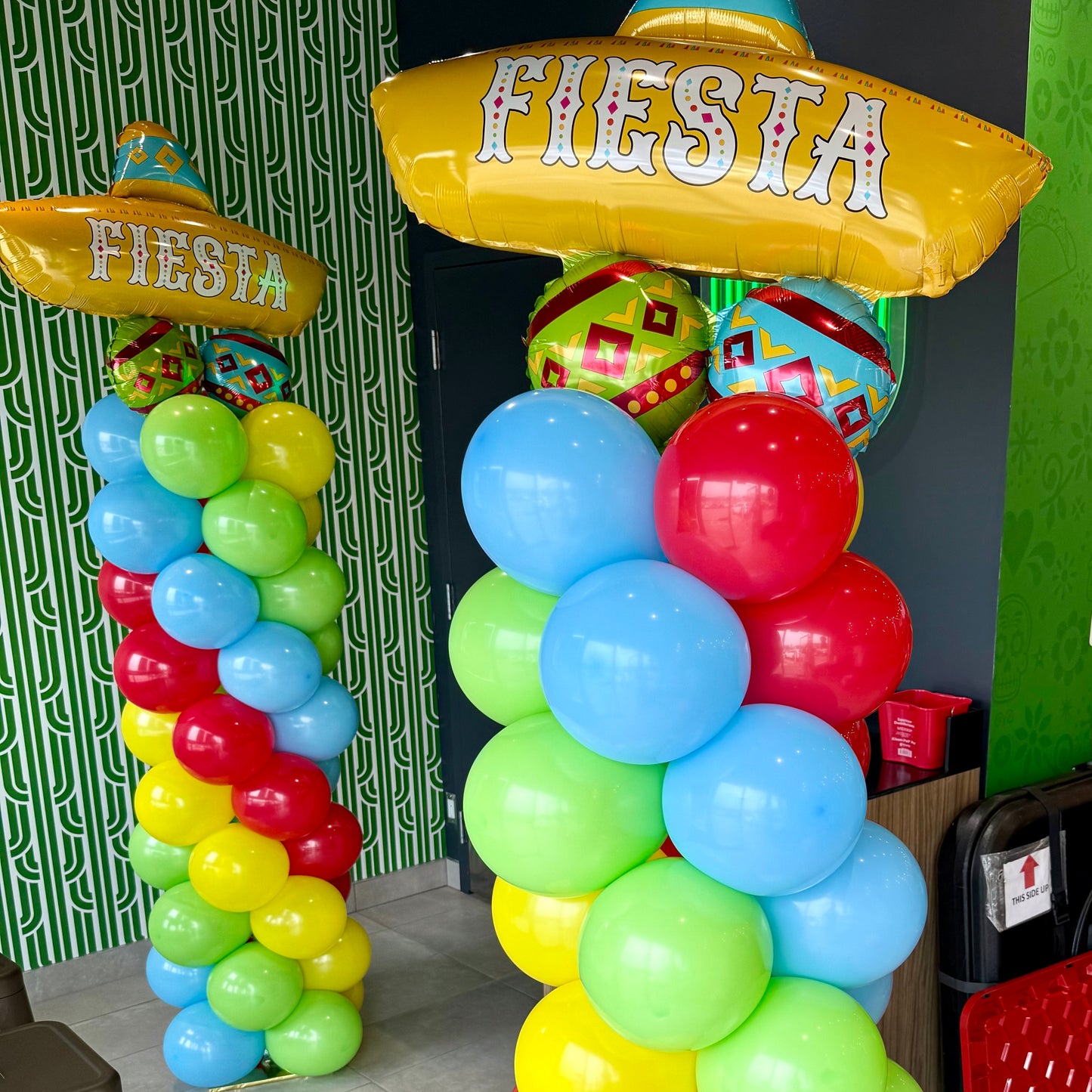 Themed Supershape Balloon Column | Calgary Holiday & Party Decor