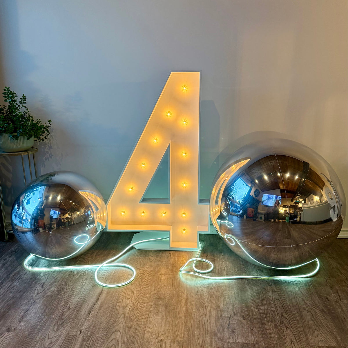 4ft Premium Marquee Light-Up Numbers (0-9)