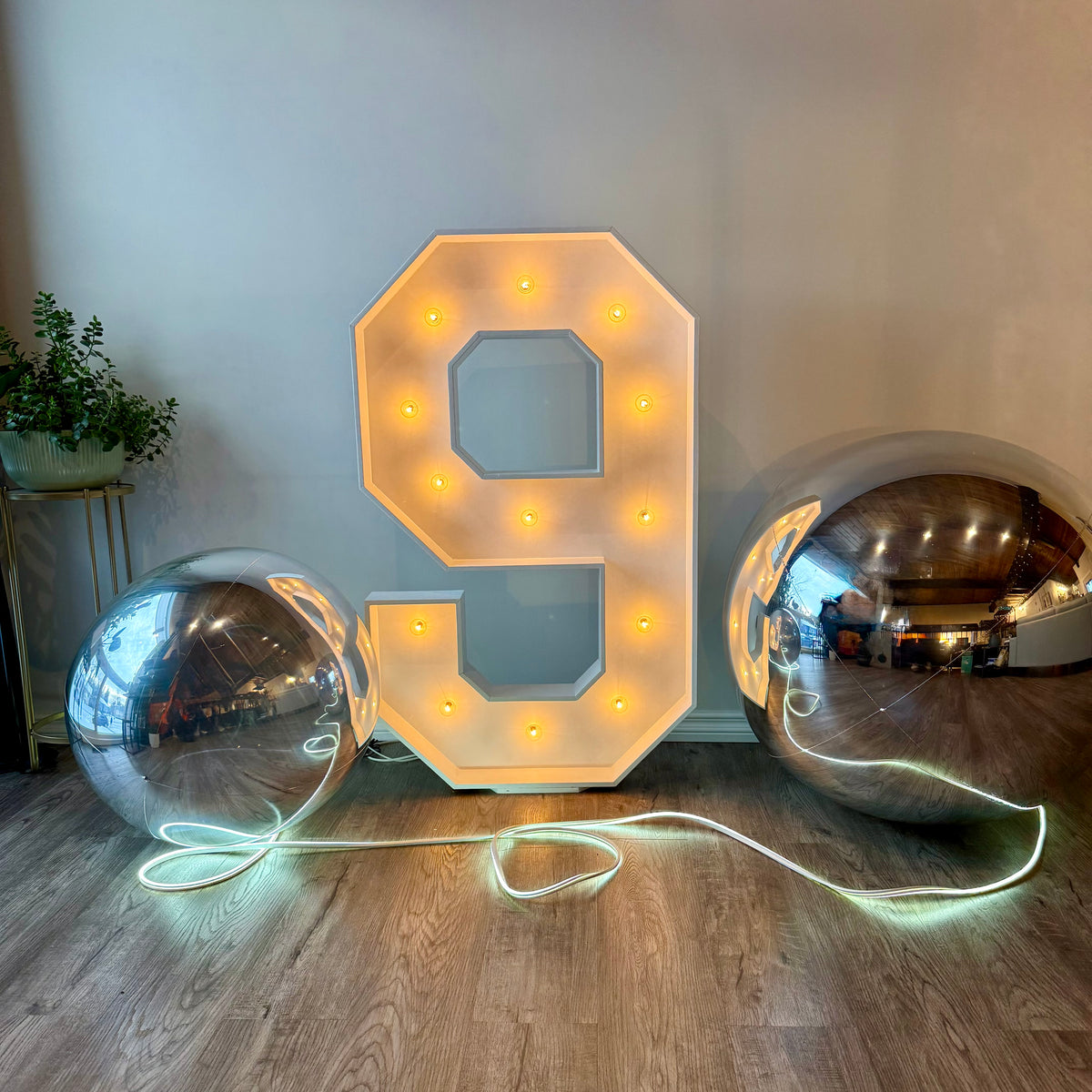 4ft Premium Marquee Light-Up Numbers (0-9)