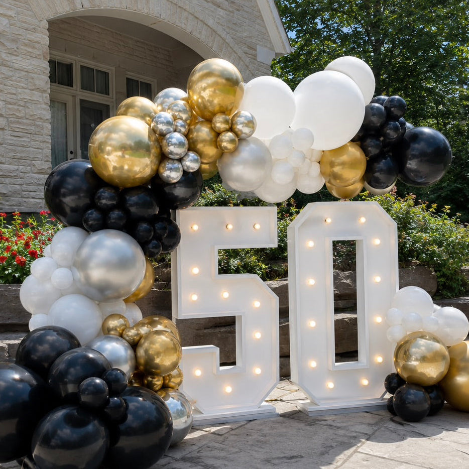4ft Premium Marquee Light-Up Numbers (0-9)
