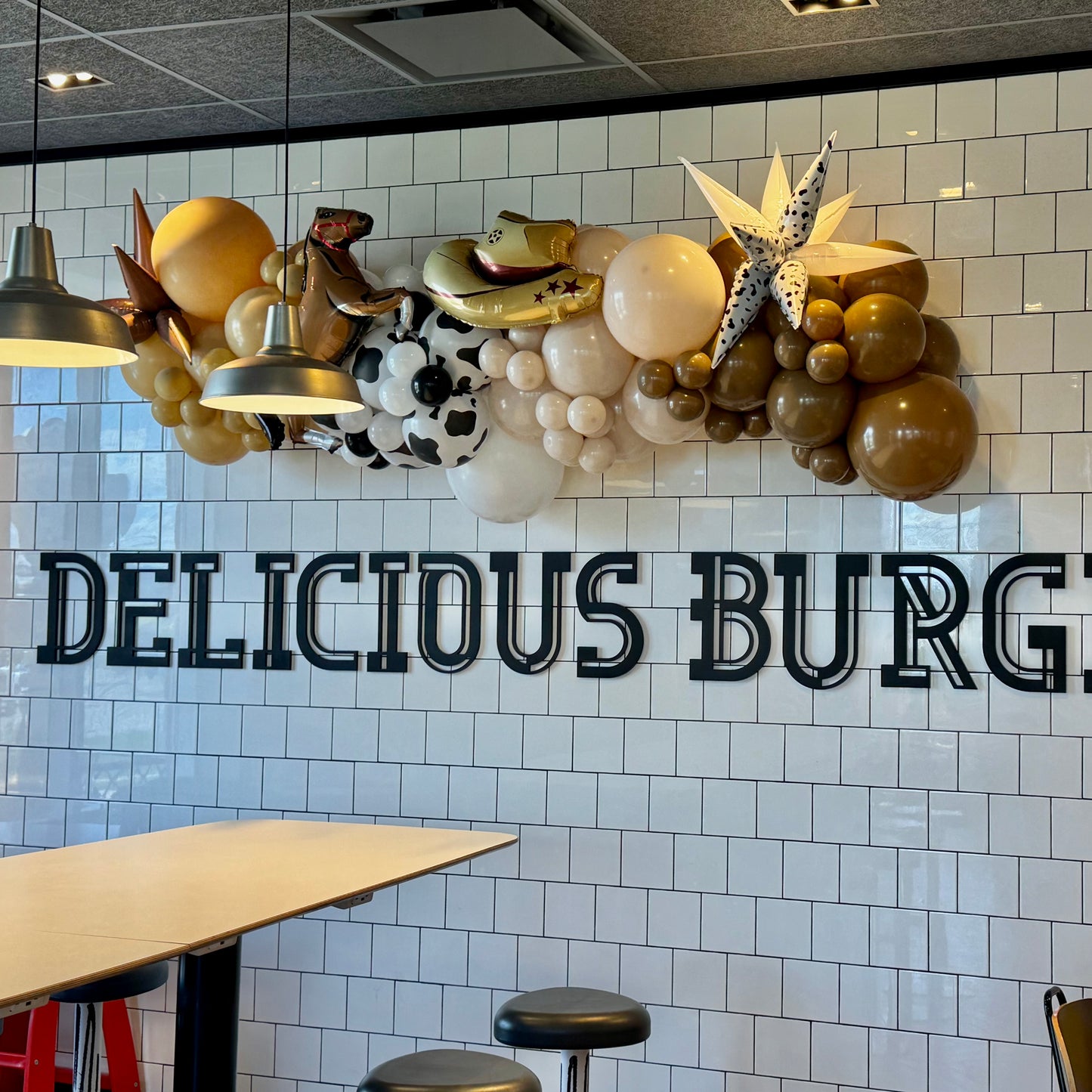 Calgary Stampede Wall Balloon Garland | Corporate Western Decor