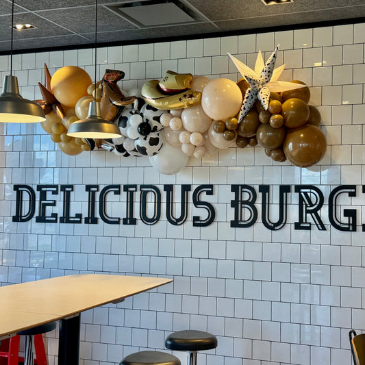 Calgary Stampede Wall Balloon Garland | Corporate Western Decor