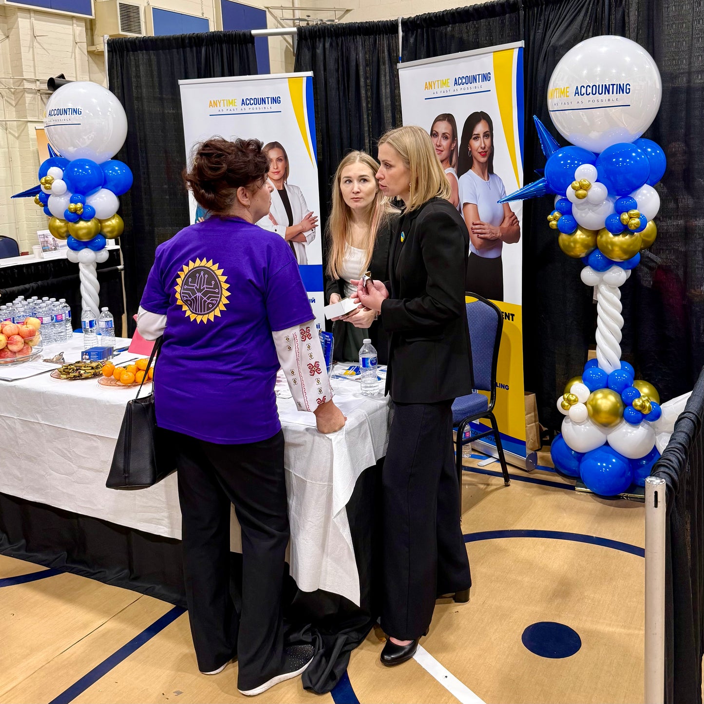 Bespoke Sculpted Corporate Balloon Pillar | Custom Event Tower Calgary