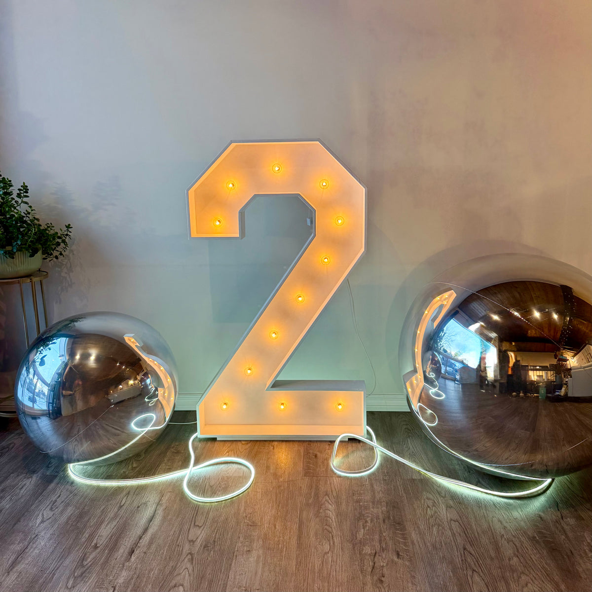 4ft Premium Marquee Light-Up Numbers (0-9)