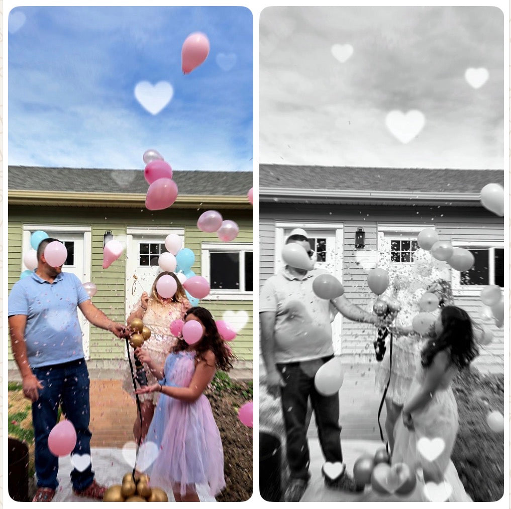 "Pop to See!" Premium Jumbo Gender Reveal Balloon Set