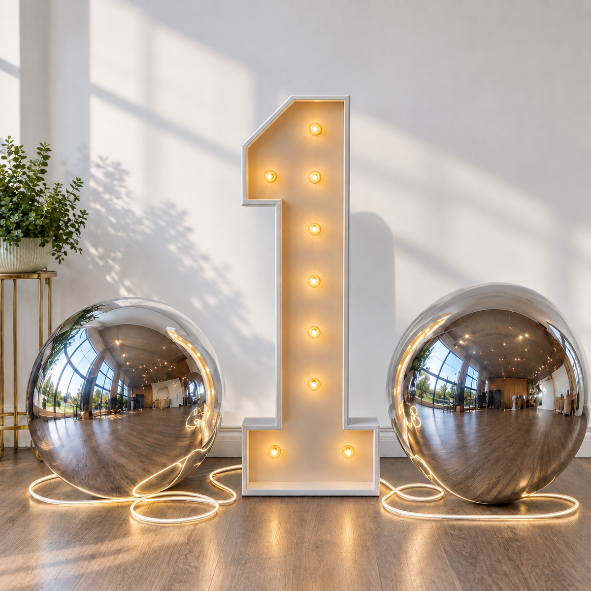 4ft Premium Marquee Light-Up Numbers (0-9)