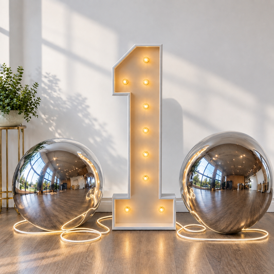 4ft Premium Marquee Light-Up Numbers (0-9)