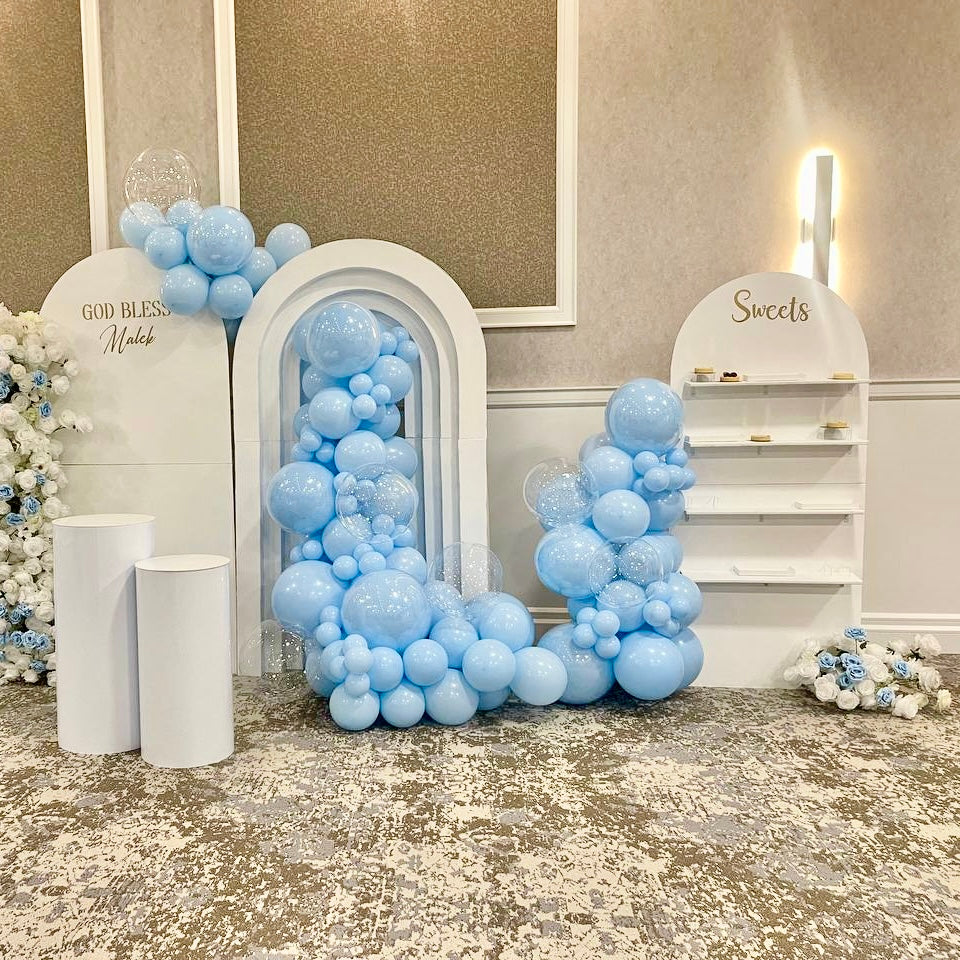 Sweet Arch Dessert Shelf Backdrop (Rental)