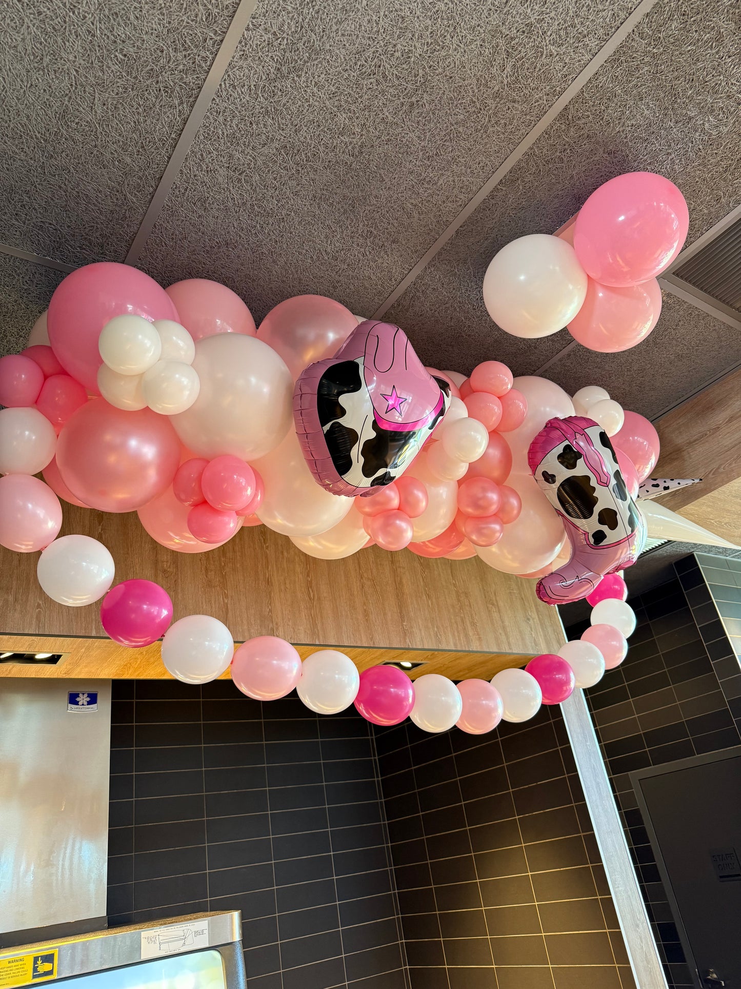 Pink Cowgirl Wall Garland | Calgary Stampede & Bachelorette Decor