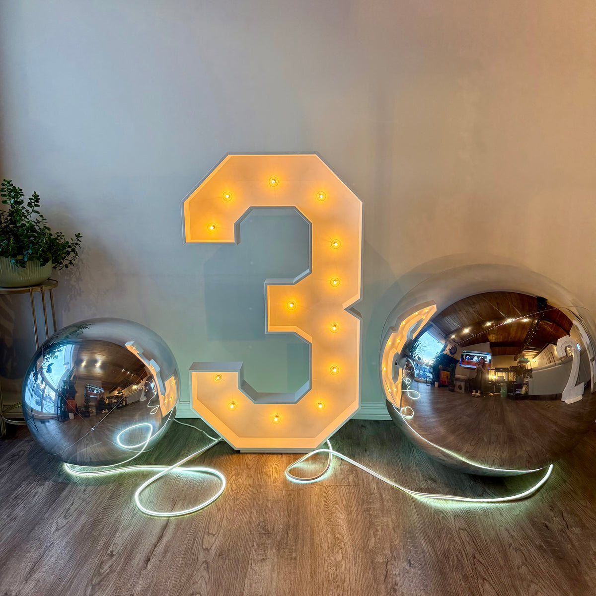 4ft Premium Marquee Light-Up Numbers (0-9)