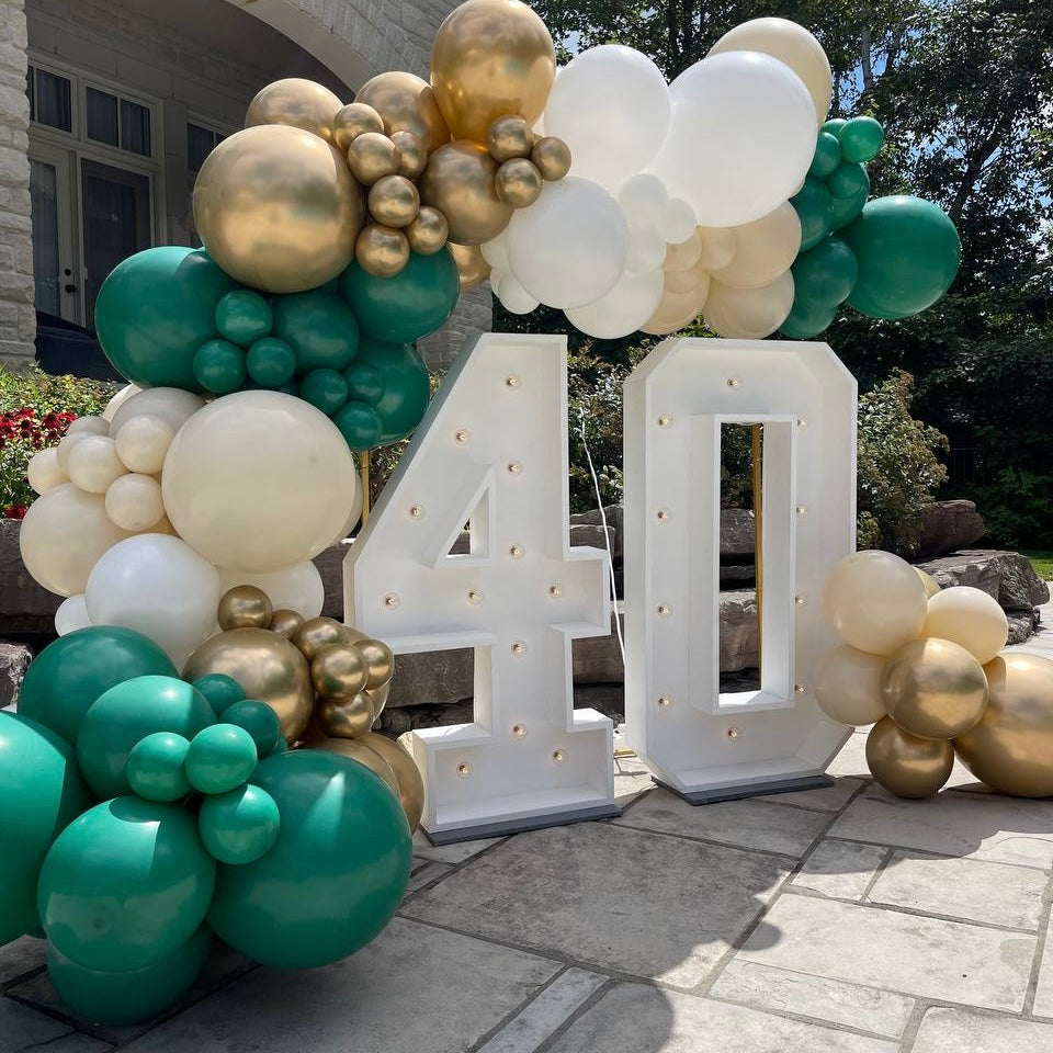 4ft Premium Marquee Light-Up Numbers (0-9)