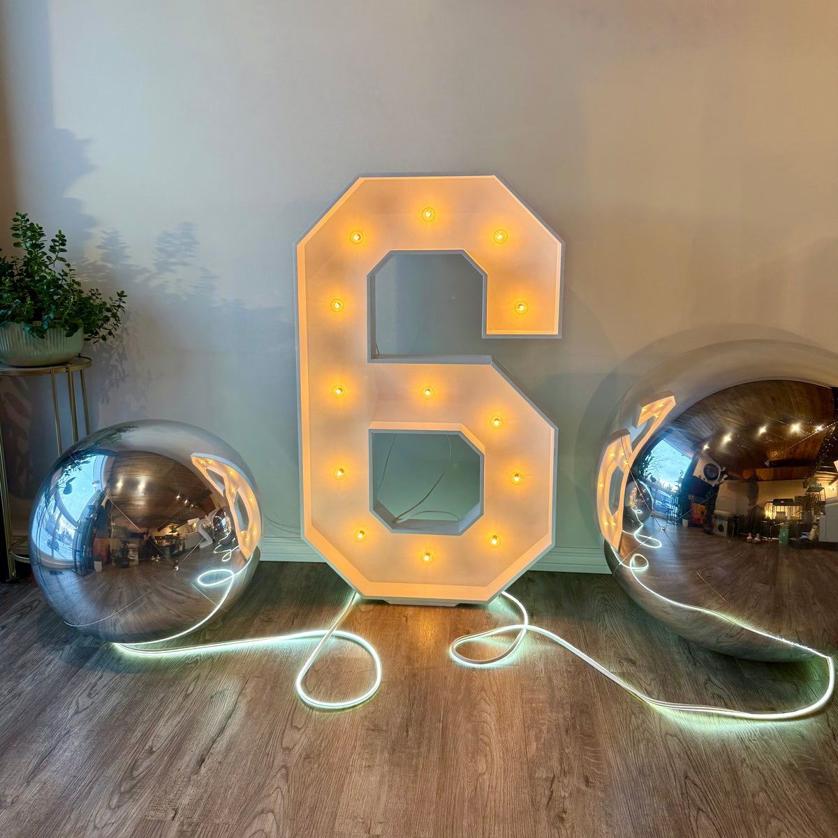 4ft Premium Marquee Light-Up Numbers (0-9)