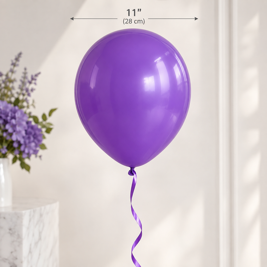 Helium Latex Balloon – 11" Classic
