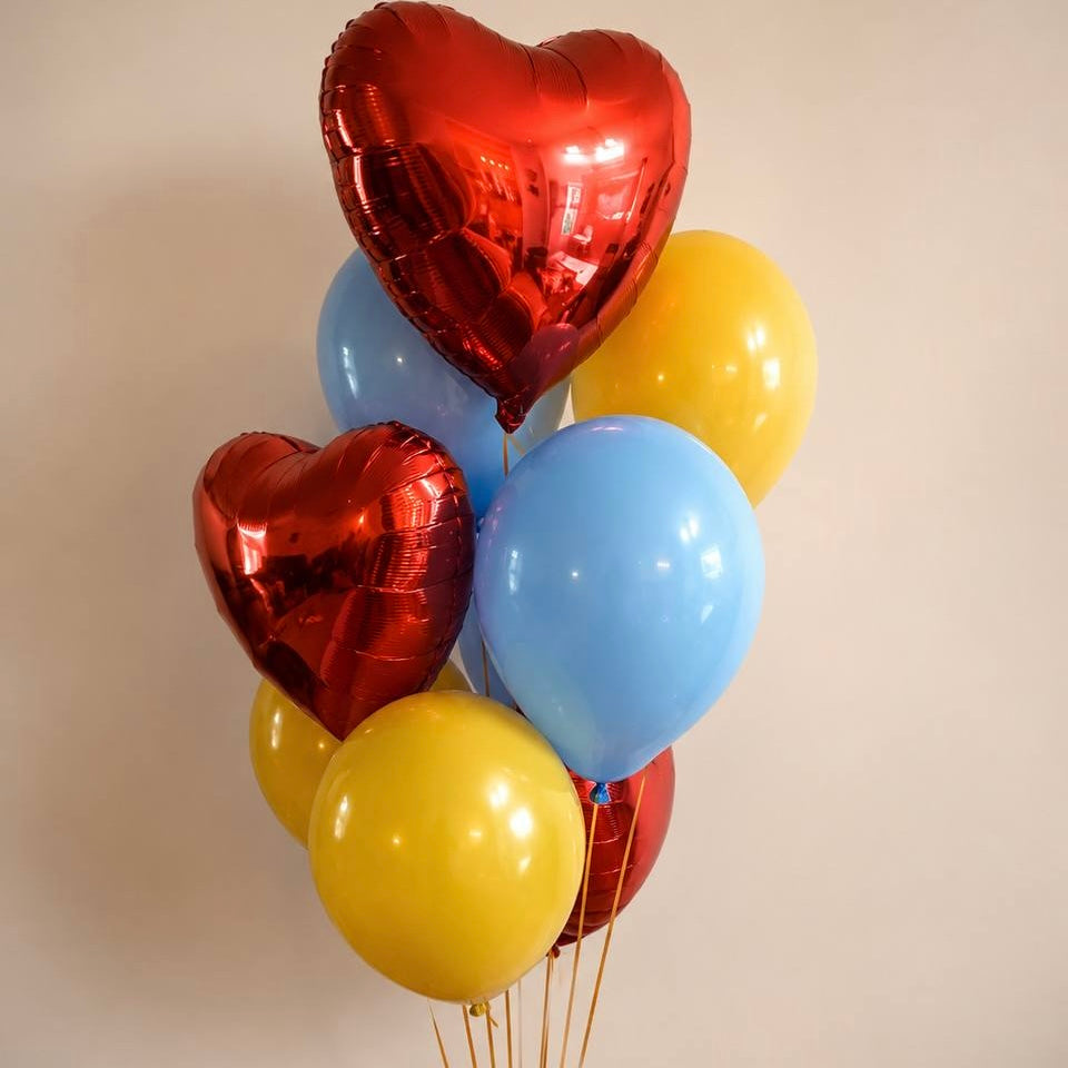 White Giant Surprise Box & Custom Balloons | Calgary Gift Delivery